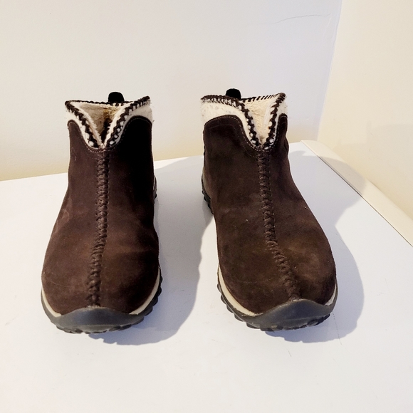 Sorel Joliette Leather Pull-on Winter booties - Picture 2 of 7